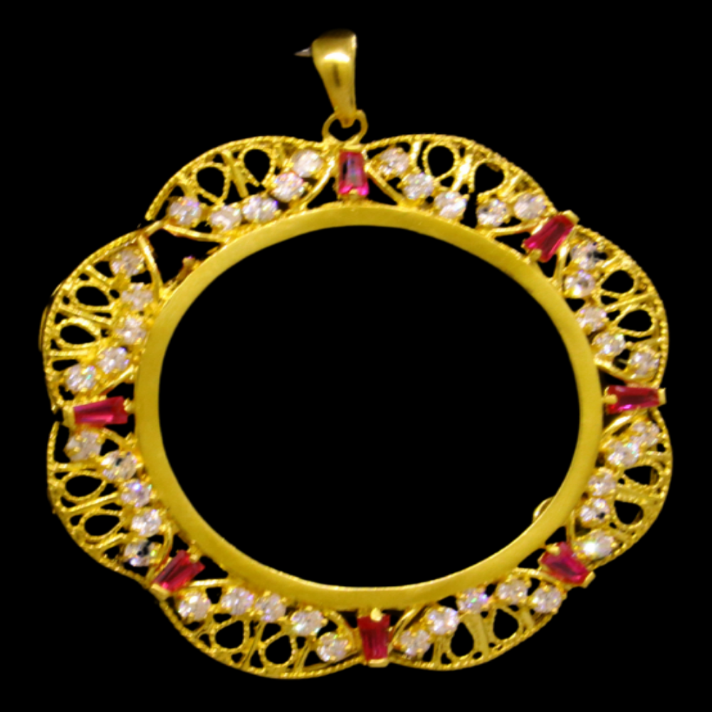 21K Gold Mokamas Frame